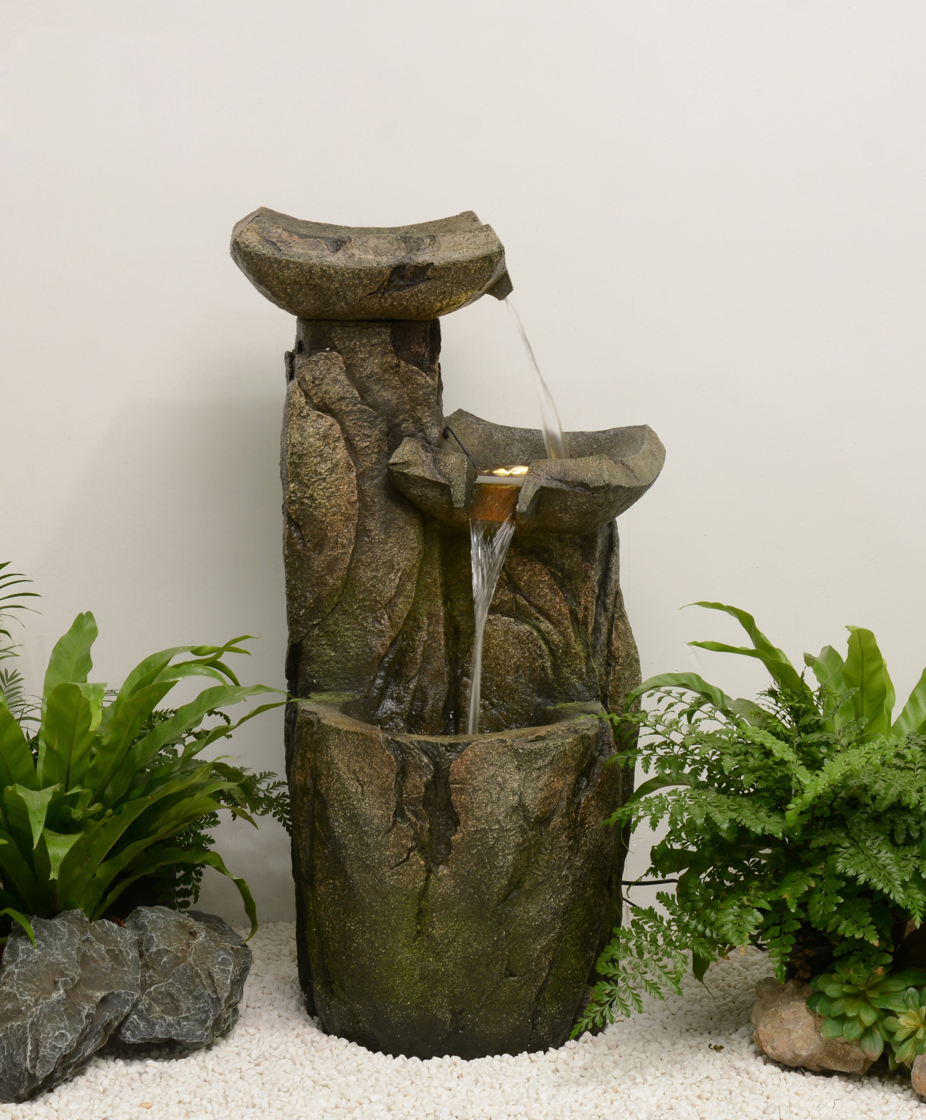 Hi-Line Gift Ltd. Resin Fountain with LED Light | Wayfair