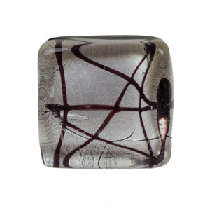 Art Deco Acrylic Cabinet Square Knob (Set of 10)