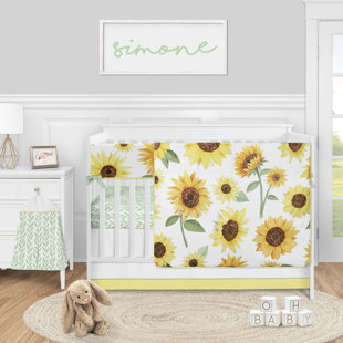 sunflower baby room decor
