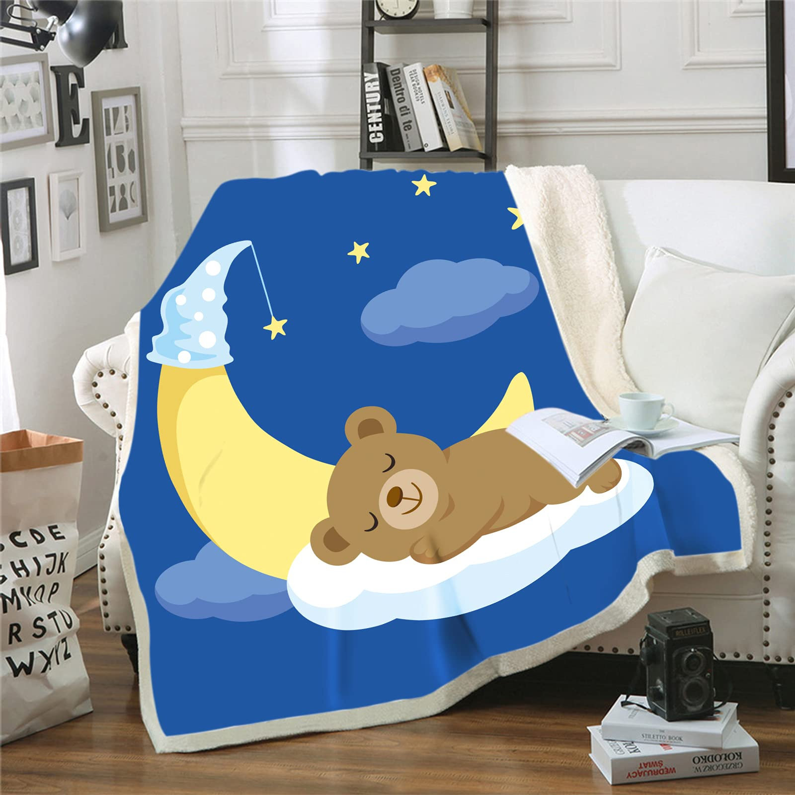 Lovely Cartoon Throw Blanket Ultra-Soft Cozy Microfiber Fleece Throw Blankets Air Conditioning for Home Couch Bed and Sofa All Seasons 60×50 Lovely Cartoon Throw Blanket Ultra-Soft Cozy Microfiber Fleece Throw Blankets Air Conditioning for Home Couch Bed and Sofa All Seasons 60×50