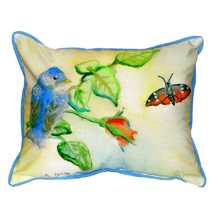 outdoor bird pillows