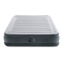 single inflatable mattress with pump