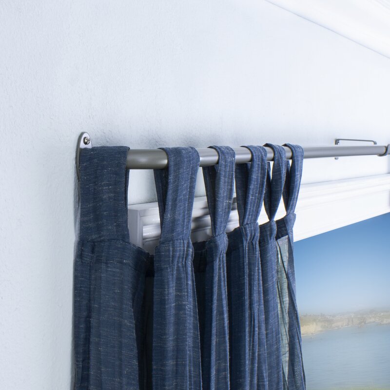 wraparound curtain rod