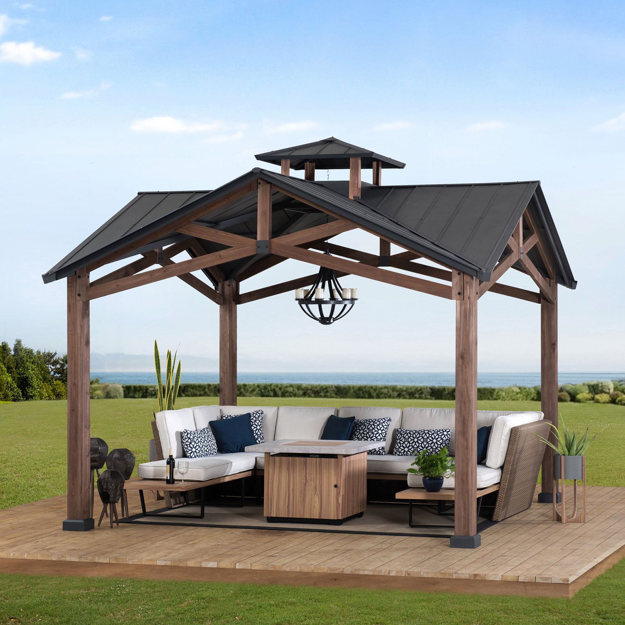gazebo universal sun shade 12 feet gazebo universal sun shade 12 feet