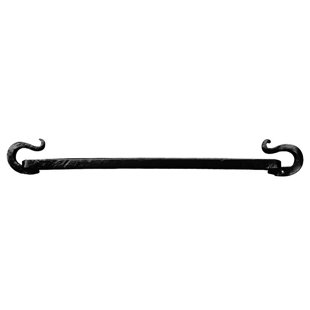 Black Wrought Iron Towel Bar Wayfair Ca Black Wrought Iron Towel Bar Wayfair Ca
