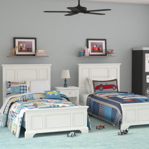 Lafferty Panel 3 Piece Bedroom Set (Set of 2) by Alcott Hill