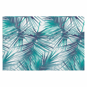 Danii Pollehn Palm Tree Branches Illustration Doormat