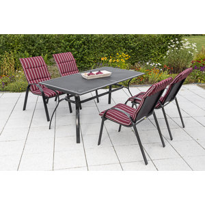 4-Sitzer Gartengarnitur Aconite mit Kissen von G..