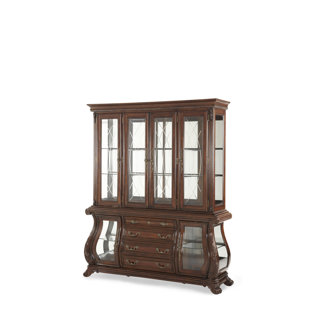 Go to store & view more images Palace Gates Lighted China Cabinet by Michael Amini