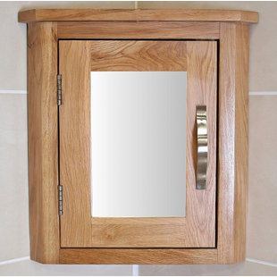 Asenath 30cm X 45cm Surface Mount Corner Mirror Cabinet By Belfry Asenath 30cm X 45cm Surface Mount Corner Mirror Cabinet By Belfry Bathroom