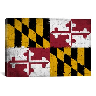 Maryland Flag Wall Art Wayfair