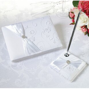 Wedding Guest Book And Pen Set Wayfair