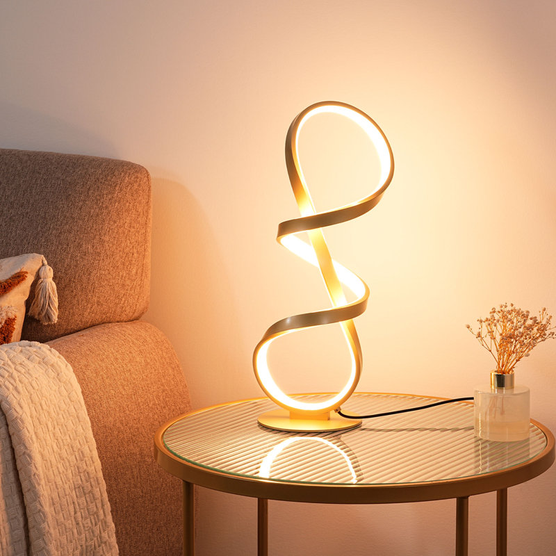 Brecklyn Metal Novelty Lamp Base Finish: Gold