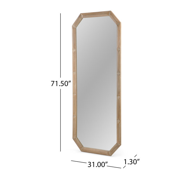 Bay Isle Home Aitken Modern Full Length Mirror Reviews Wayfair