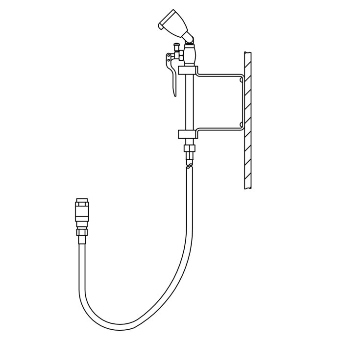 Speakman Eyesaver Faucet Eyewash Drench Hose Attachment For