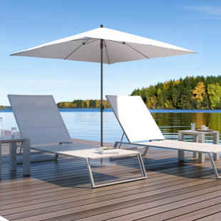 Square Patio Umbrellas You Ll Love Wayfair Mayur 8 Square Market Umbrella