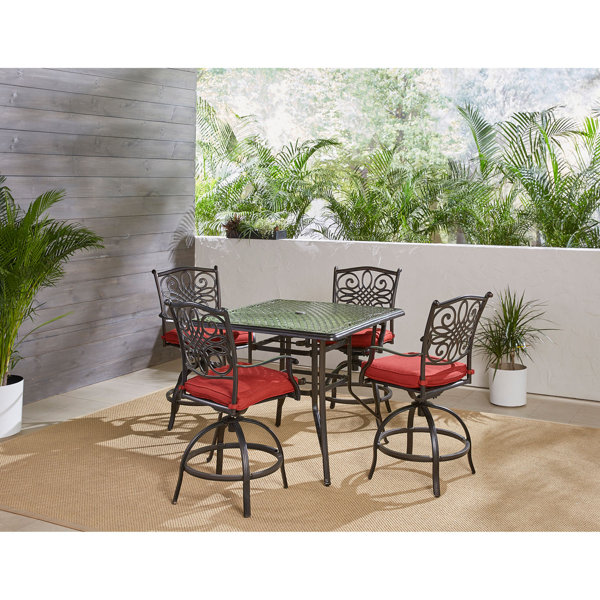 Astoria Grand Ricci Traditions 5 Piece Bar Height Dining Set Wayfair