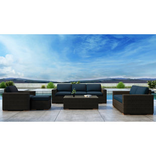 Go to store & view more images Glen Ellyn 5 Piece Sofa Set with Sunbrella Cushion by Everly Quinn