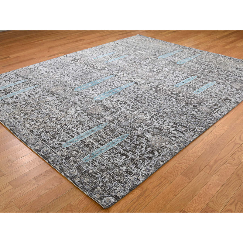 Canora Grey One Of A Kind Daquan Hand Knotted Gray 8 X 10 Area Rug Wayfair,How To Draw Cute Anime Girls Step By Step