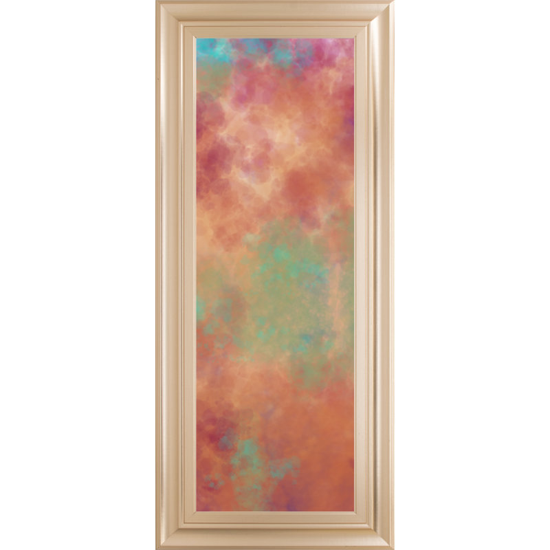 Ebern Designs Vapor Ii A Framed Acrylic Painting Print Wayfair