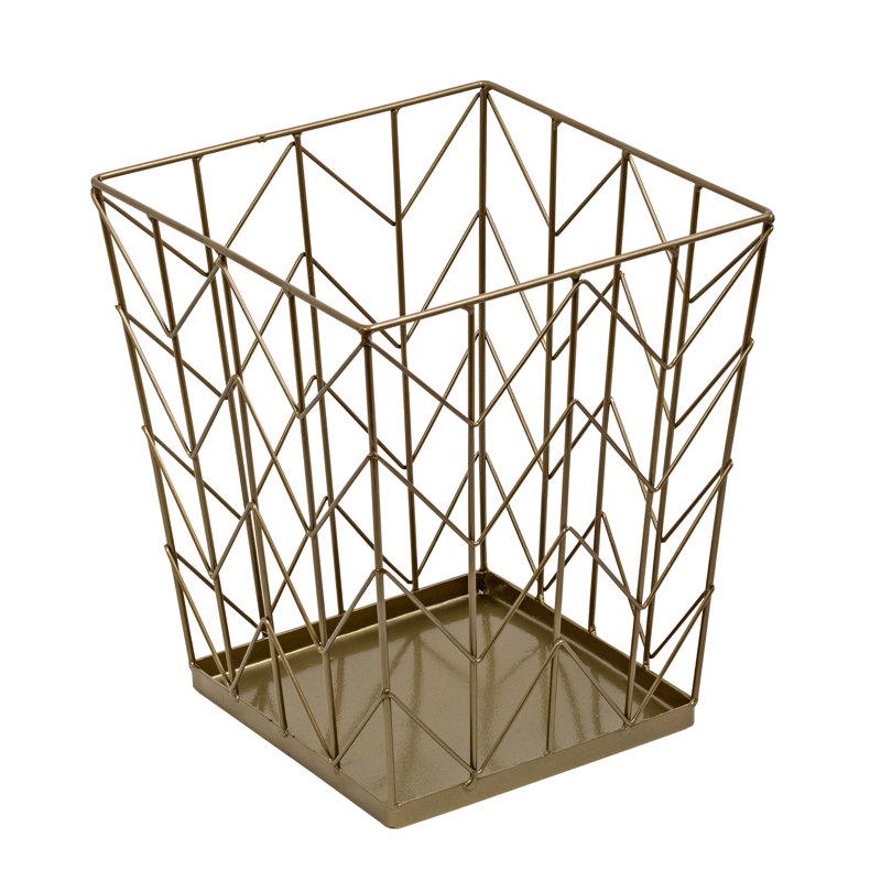 Mistana Kaila Coastal Decorative Waste Basket Reviews Wayfair