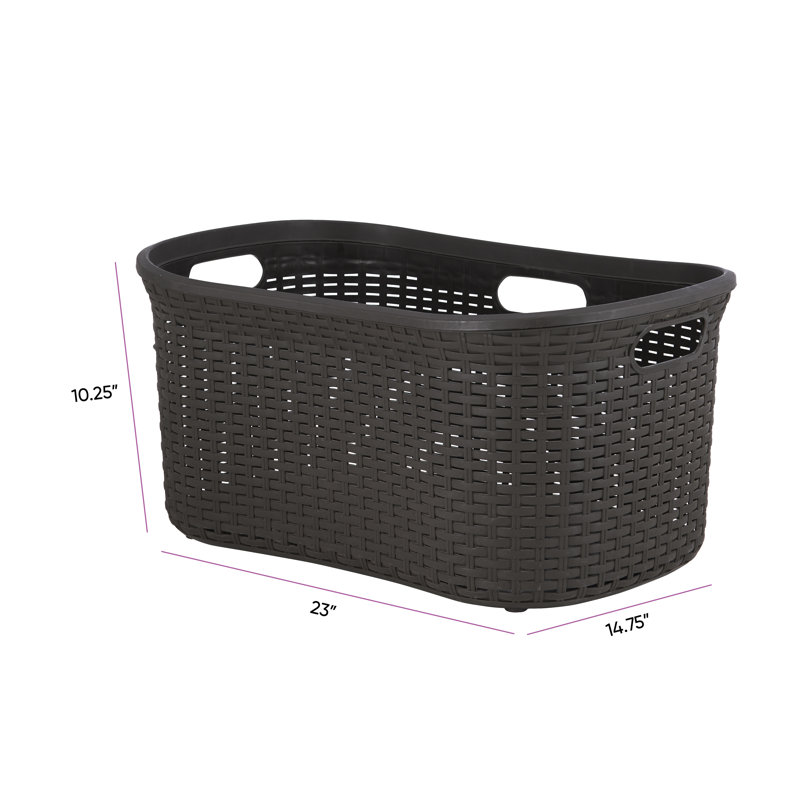 Highland Dunes Bushel Laundry Basket Reviews Wayfair