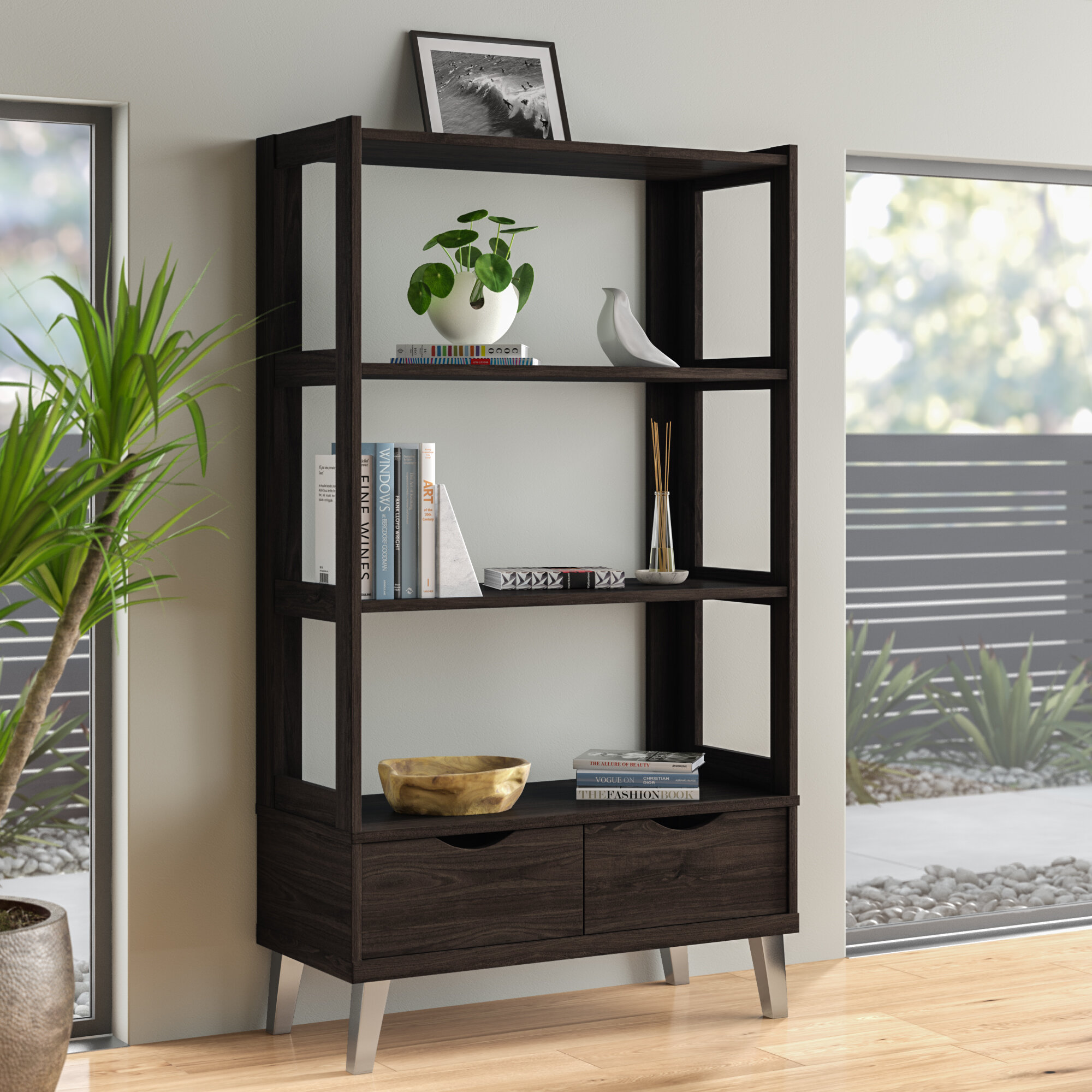 Sheridan Etagere Bookcase Reviews Allmodern