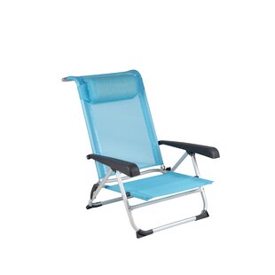 Sol 72 Outdoor Roosevelt Steel Reclining Beach Chair Wayfair Co Uk