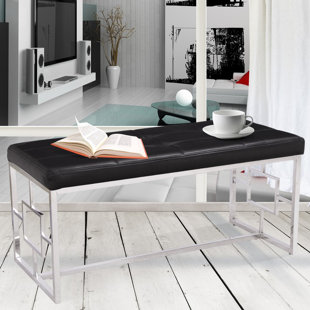 Go to store & view more images Corsa Upholstered Bench by Ivy Bronx