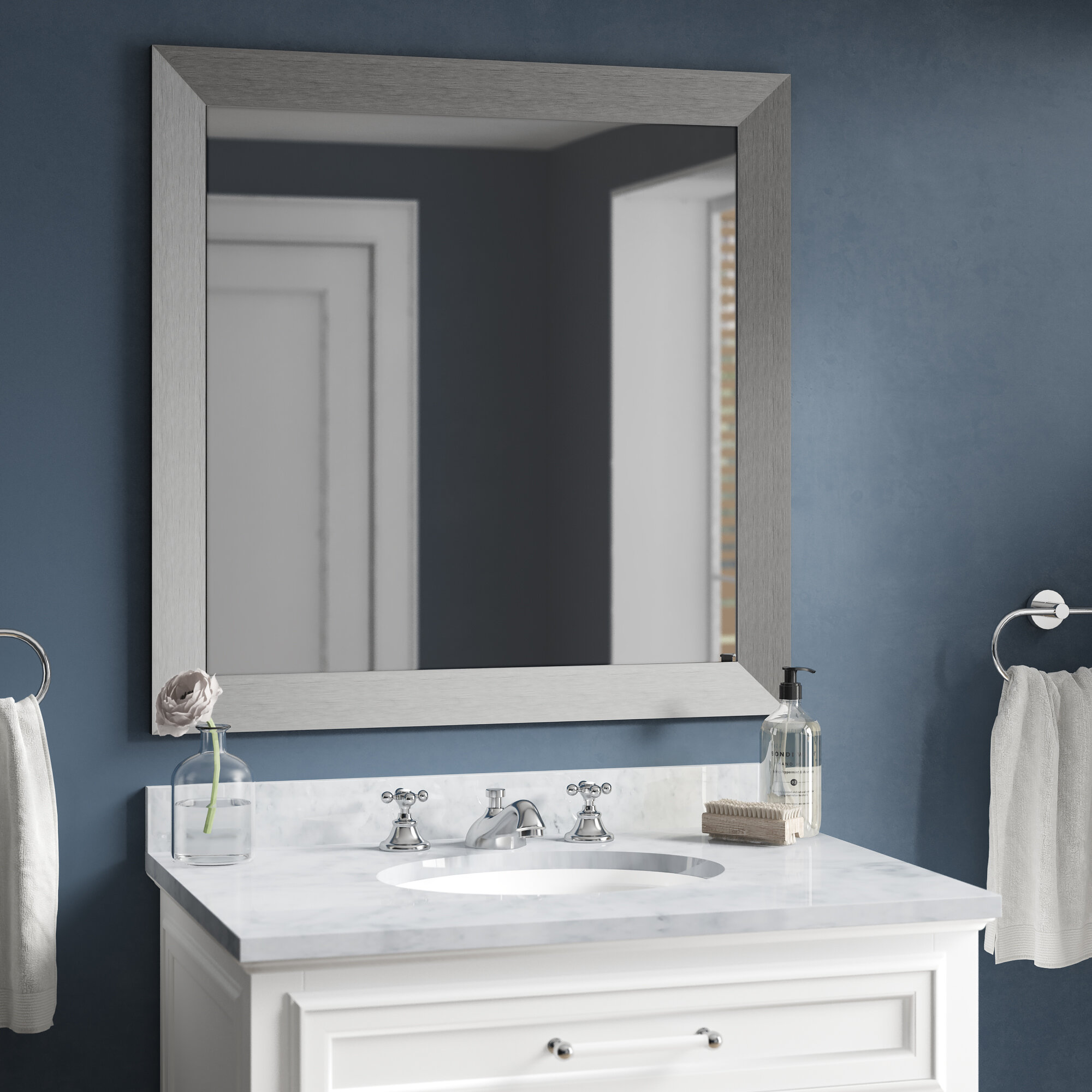 Latitude Run Shadowy Bathroom Vanity Mirror Reviews Wayfair