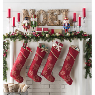 Christmas Mantle Garland Wayfair Spruce Cordless Pre Lit Garland With 50 Led Lights