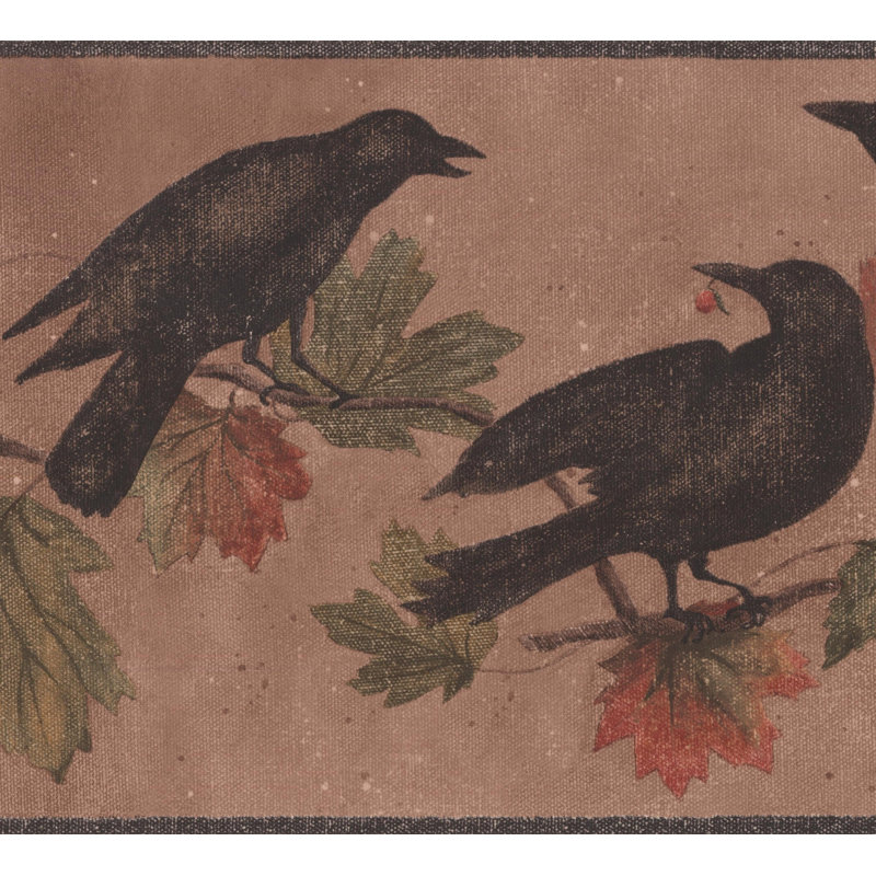 Winston Porter Crownover Birds On Branch Leaves Vintage 9 L X 180