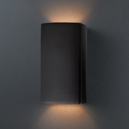 Mate moderne en acier inoxydable up & down cône forme triangulaire outdoor wall light 