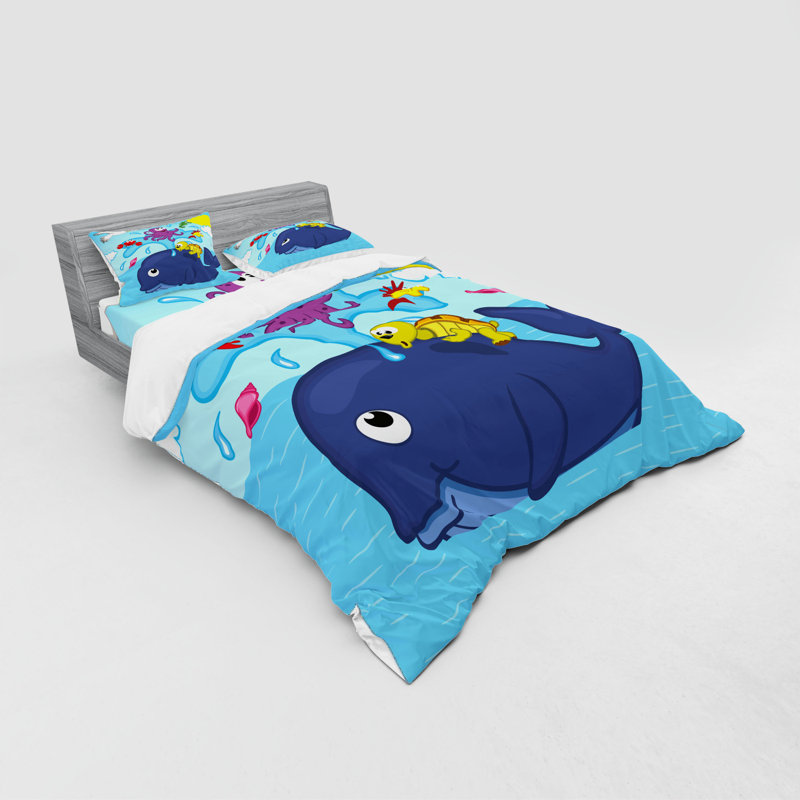 East Urban Home Whale Marine Gang Octopus Crab Turtle Seahorse