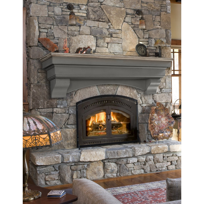 Pearl Mantels Hadley Fireplace Shelf Mantel Reviews Wayfair Ca