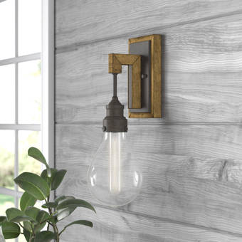 Breakwater Bay Corcoran 1 Light Armed Sconce Reviews Wayfair