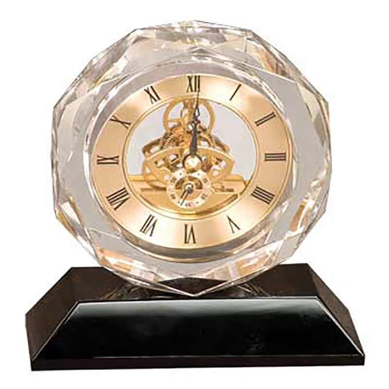 Mercer41 Regal Crystal Desk Clock Wayfair Ca
