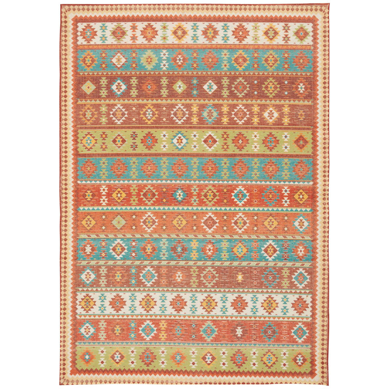 Bungalow Rose Union Point Moroccan Tribal Light Orange Area Rug Reviews Wayfair
