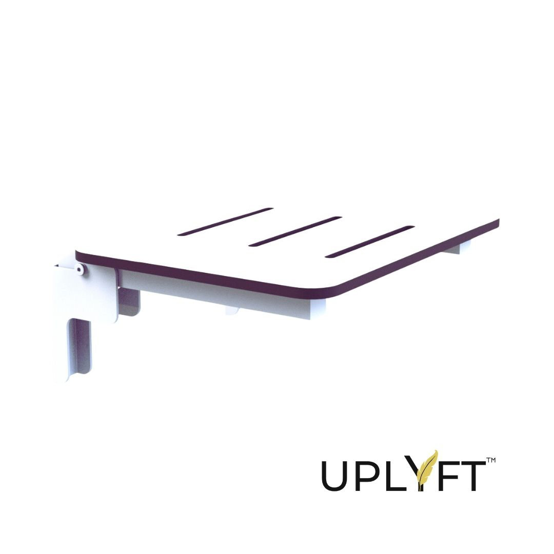 CSI Bathware Uplyft Rectangle Wall Mount Shower Seat Wayfair