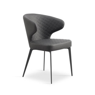 Shinkle Upholstered Dining Chair (Set Of 2) by Orren Ellis Cool