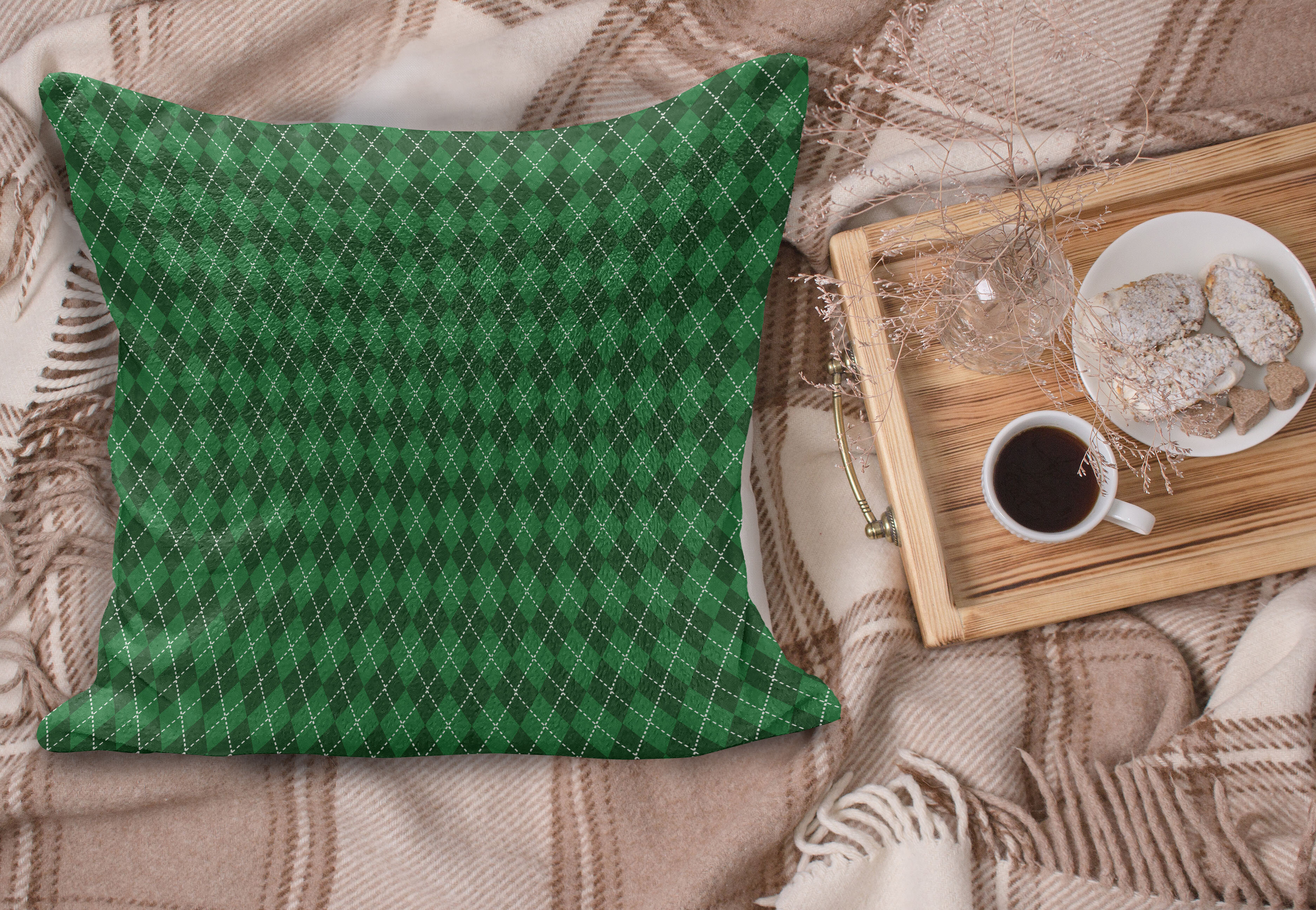 Irish Pillow Sham Decorative Pillowcase 3 Sizes Bedroom Decor Ambesonne 