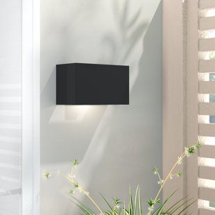Go to store & view more images Adele 1-Light Outdoor Flush Mount by Wade Logan