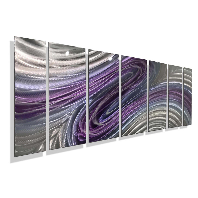 Orren Ellis Wild Imagaination Xl By Jon Allen 7 Piece Painting Print Set On Metal Wayfair