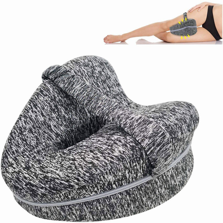 JUMBO Leg Positioner Pillows Leg Pillow For Back, Hip, Legs & Knee Support Wedge & Sciatica