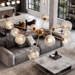 sputnik chandelier replacement globe