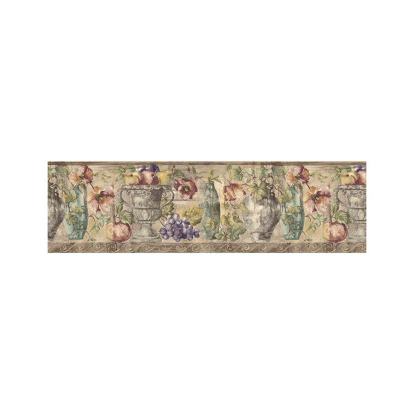 Fleur De Lis Living Jolley Fruits And Flowers 15 L X 8 87 W