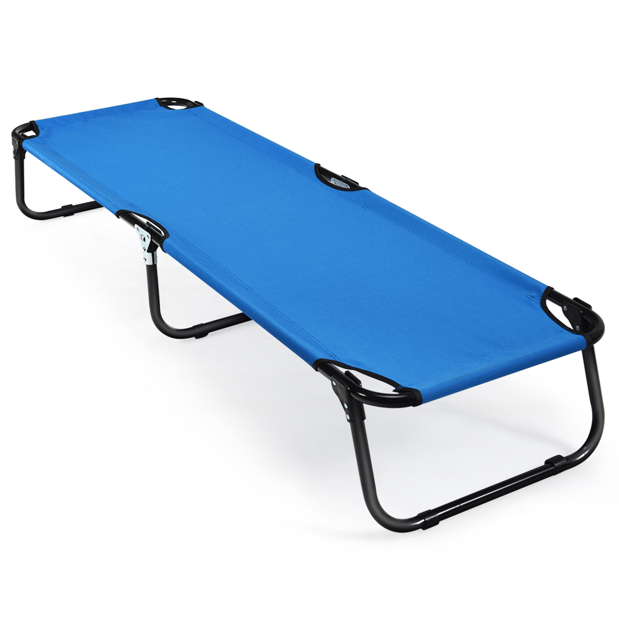 portable folding camping bed