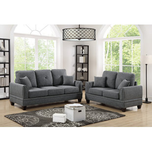Marrone 2 Piece Living Room Set by Latitude Run