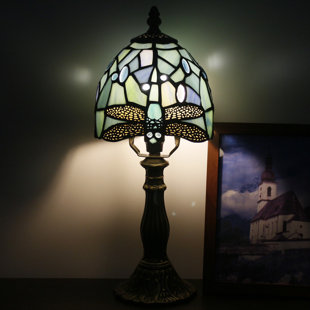 small stained glass accent lamp