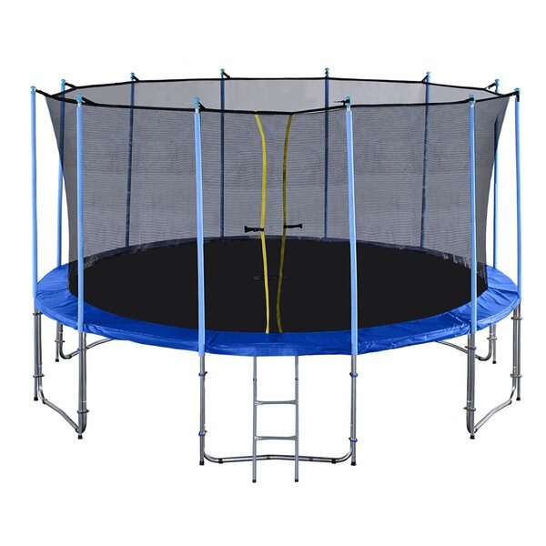 Exacme 15' Round Backyard Trampoline with Safety Enclosure ...